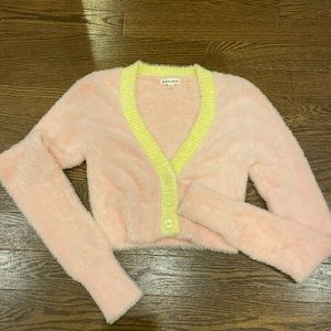 For Love and Lemons super cozy cardigan
